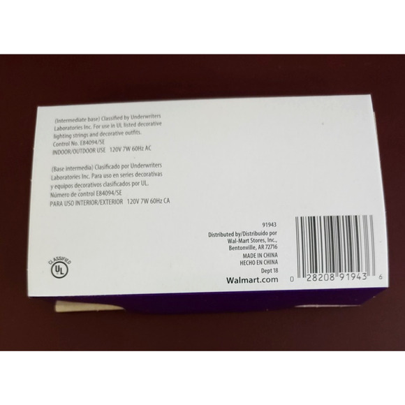 Red C9 Light Bulb Ceramic-Count 4 Lightkeeper Pro Christmas Decor Replacements - Picture 3 of 8